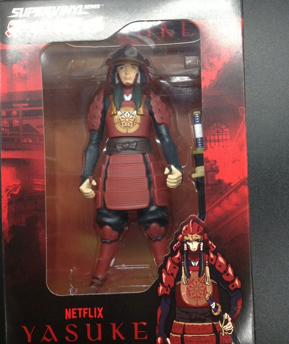 Yasuke Natsumaru 6” Vinyl Action Figure Supervinyl Series Wave 1 Super7 Netflix